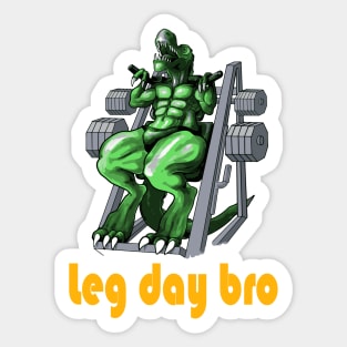 dinosaur pumps legs Sticker